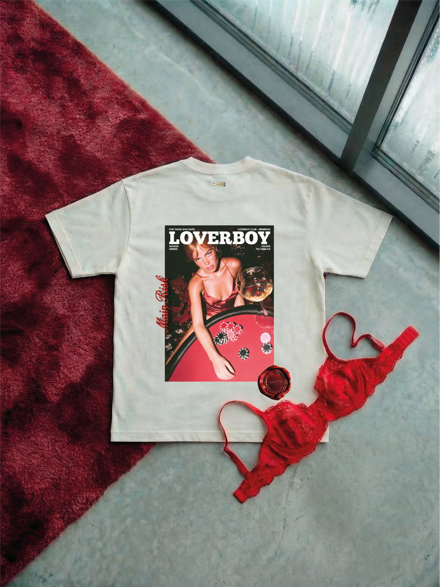 "Poker" T-shirt — Ivory