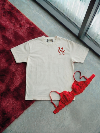 "Lucky" T-shirt — Ivory - Image 2