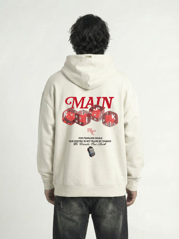 "Lucky" Hoodie — Ivory - Image 2